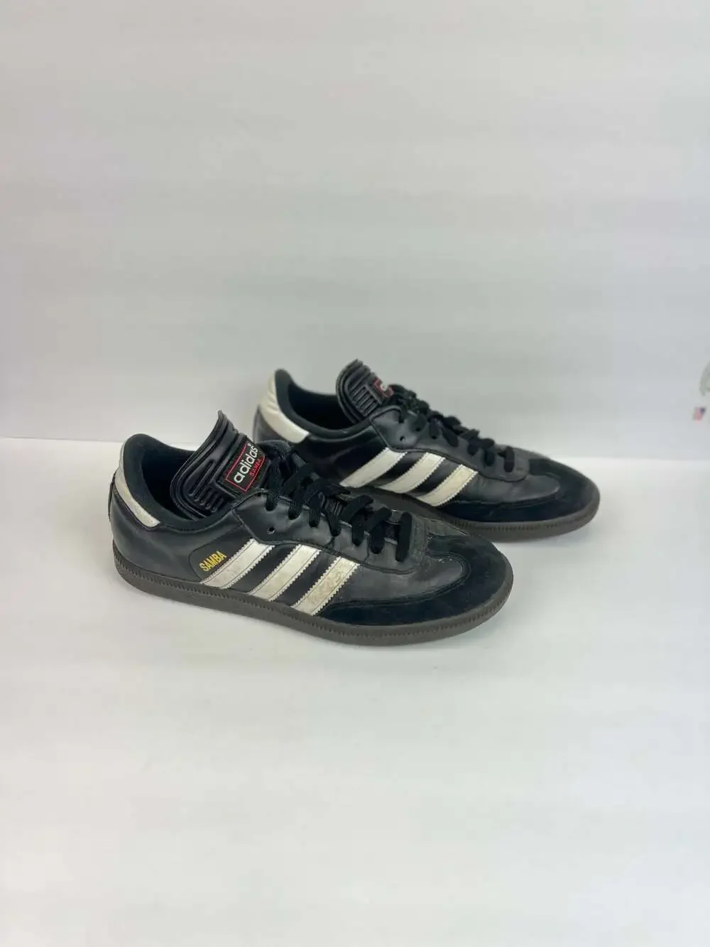 Adidas Samba Classic Core Black/White Sneakers Model 034563 Size 7.5